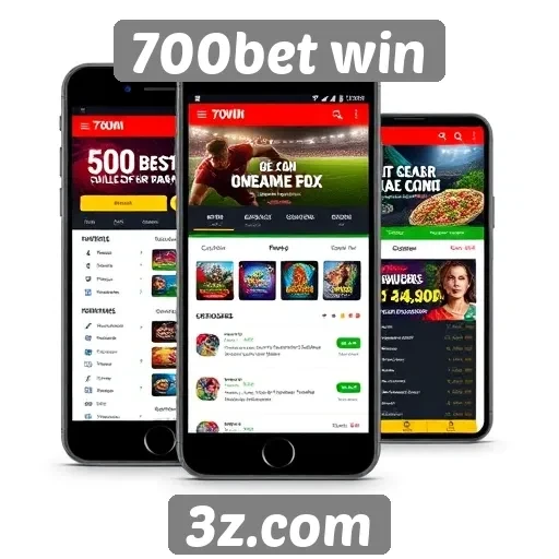 Interface e usabilidade do site 700bet win em dispositivos móveis
